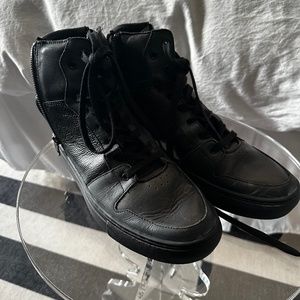Men's Black High Top Sneaker